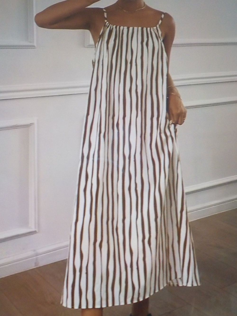 NEW Striped Maxi Dress/Nightgown
